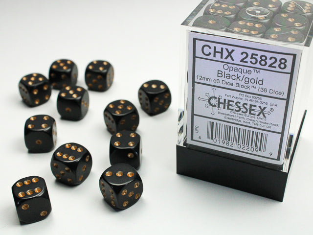 Chessex - 36D6 - Dices (Choose Your Variant)