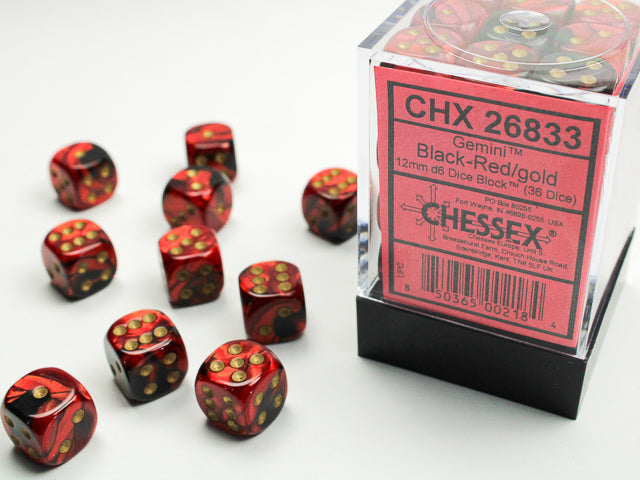 Chessex - 36D6 - Dices (Choose Your Variant)