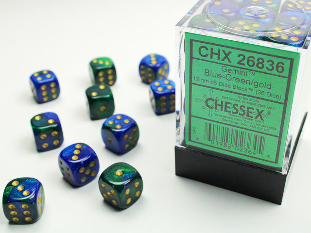 Chessex - 36D6 - Dices (Choose Your Variant)