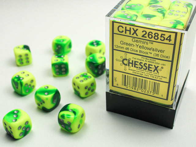 Chessex - 36D6 - Dices (Choose Your Variant)