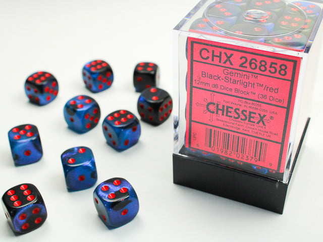 Chessex - 36D6 - Dices (Choose Your Variant)