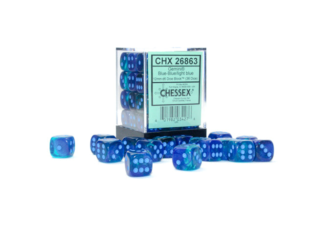 Chessex - 36D6 - Dices (Choose Your Variant)