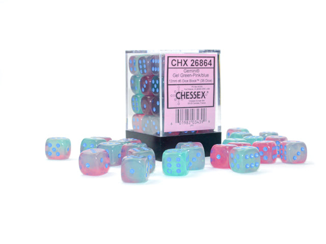 Chessex - 36D6 - Dices (Choose Your Variant)