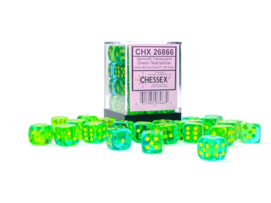 Chessex - 36D6 - Dices (Choose Your Variant)