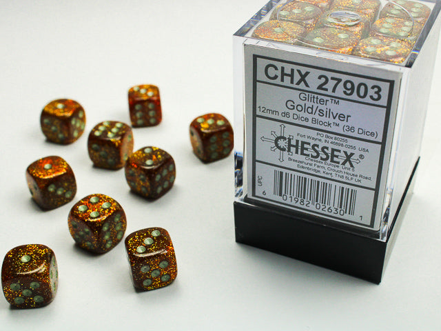 Chessex - 36D6 - Dices (Choose Your Variant)