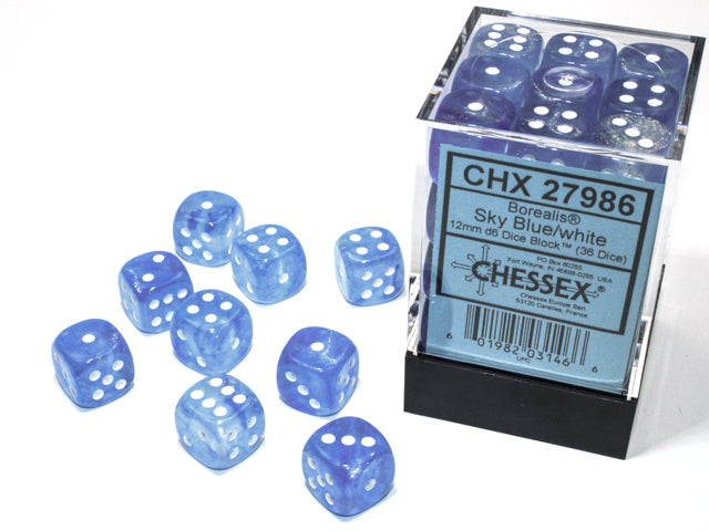 Chessex - 36D6 - Dices (Choose Your Variant)