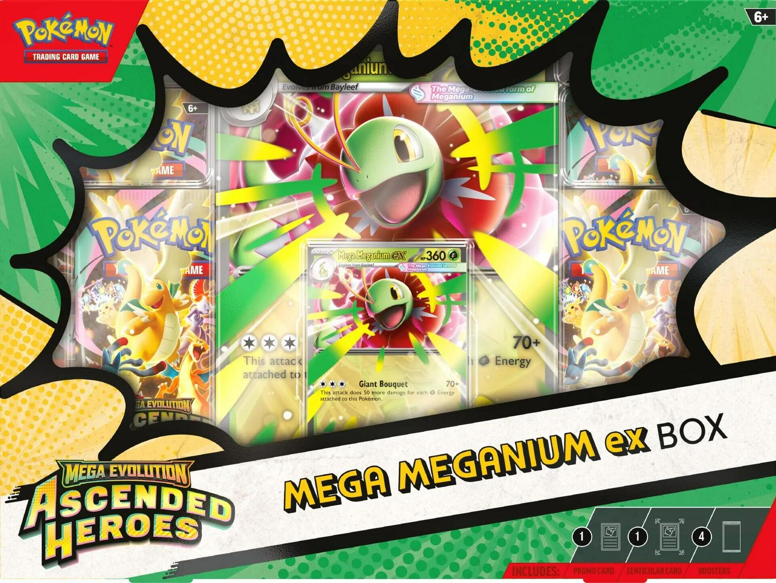 Pokémon - Ascended Heroes - Mega Meganium ex Box