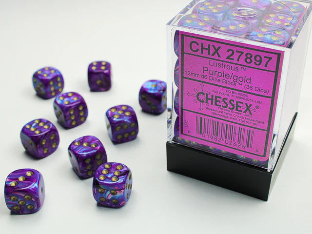 Chessex - 36D6 - Dices (Choose Your Variant)