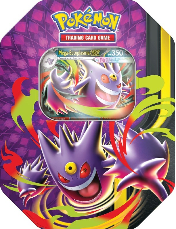 Pokémon - Méga Ectoplasma ex - Tin Méga Clair De Lune (Français)