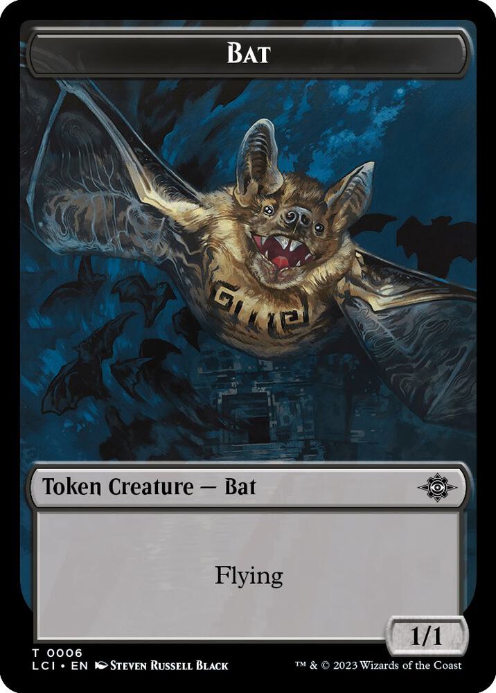 Map // Bat Double-Sided Token (Back)