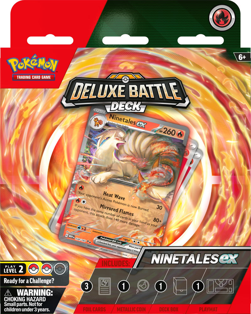 Pokémon - Ninetales ex - Deluxe Battle Deck