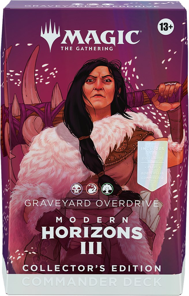 Magic The Gathering - Modern Horizons 3 Graveyard Overdrive - Collector Commander Deck