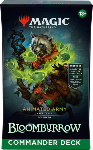 Magic The Gathering - Bloomburrow Animated Army - Commander Deck