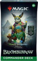 Magic The Gathering - Bloomburrow Peace Offering - Commander Deck
