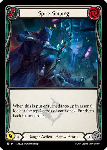 Spire Sniping (Yellow) [AAZ023] (Armory Deck: Kayo)