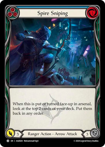 Spire Sniping (Blue) [AAZ028] (Armory Deck: Kayo)