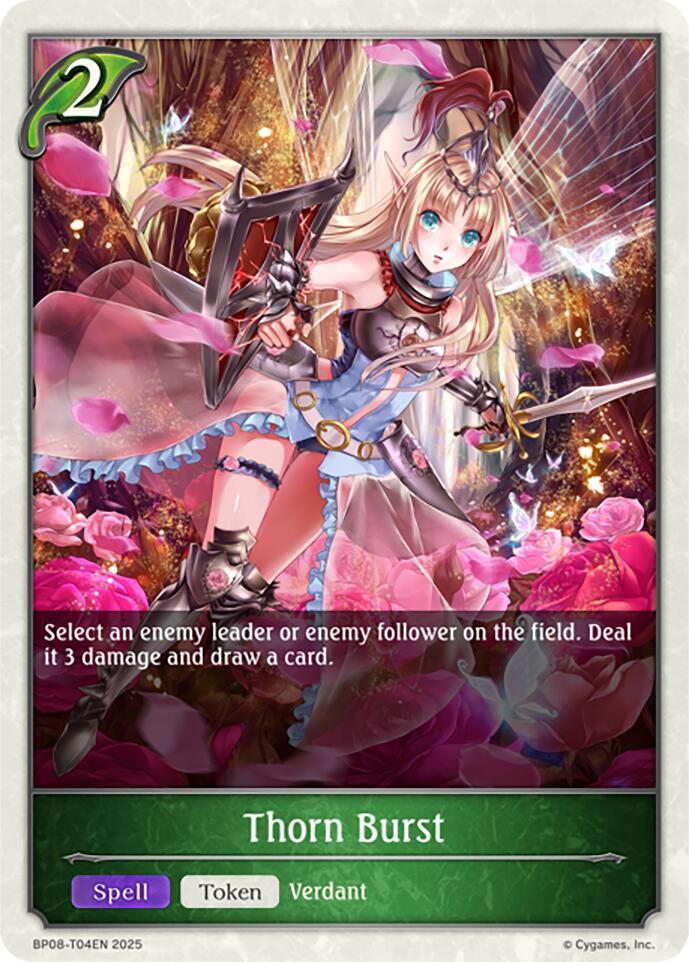 Thorn Burst (BP08-T04EN) [Alterchaotica]