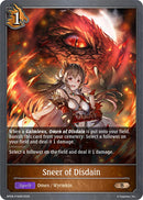 Sneer of Disdain - P16EN (Foil) (BP08-P16EN) [Alterchaotica]
