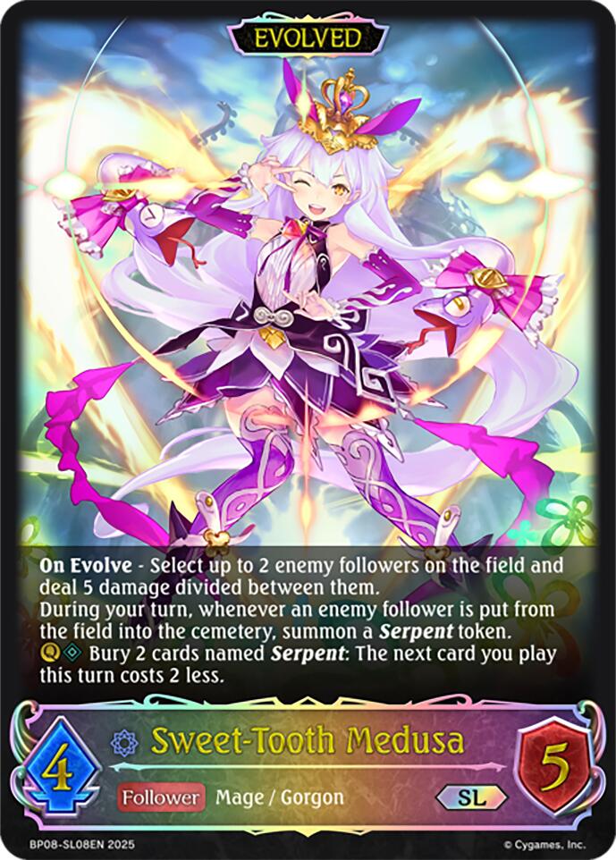 Sweet-Tooth Medusa (Evolved) (BP08-SL08EN) [Alterchaotica]
