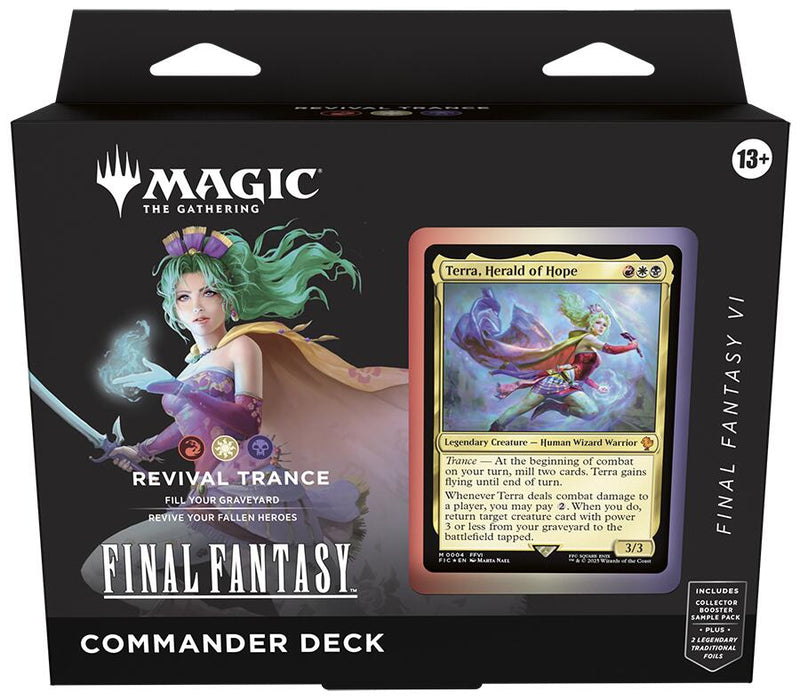 Magic The Gathering - Revival Trance FINAL FANTASY VI - Commander Deck