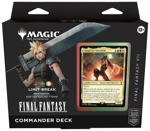 Magic The Gathering - Limit Break FINAL FANTASY VII - Commander Deck