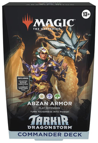 Magic The Gathering - Tarkir Dragonstorm Abzan Armor - Commander Deck