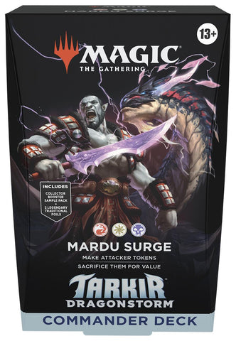 Magic The Gathering - Tarkir Dragonstorm Mardu Surge - Commander Deck