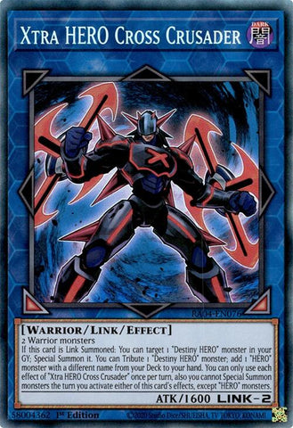 Xtra HERO Cross Crusader [RA04-EN076] Collector's Rare