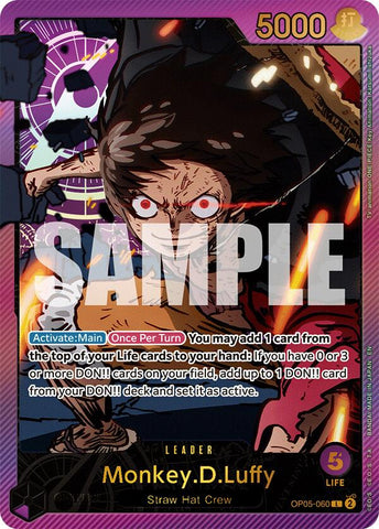 Monkey.D.Luffy (SPR) [Extra Booster: Memorial Collection]