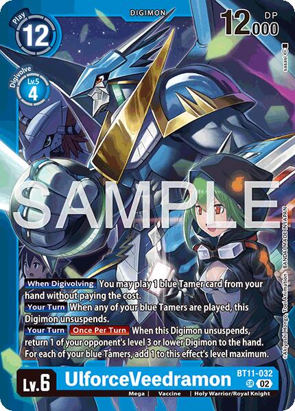 UlforceVeedramon [BT11-032] (Limited Card Pack -Billion Bullet-) [Dimensional Phase Promos]