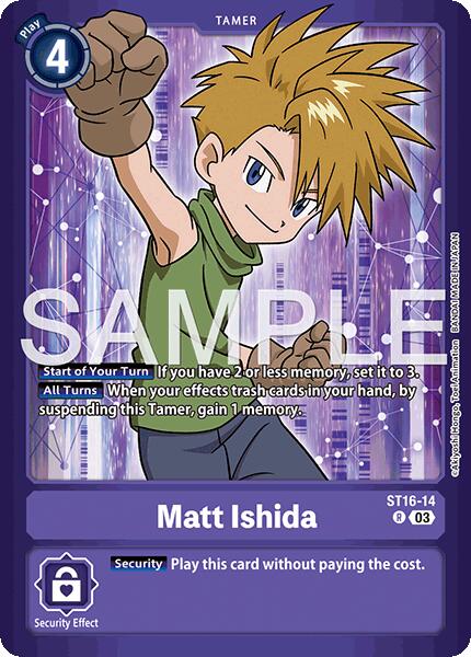 Matt Ishida [ST16-14] (Limited Card Pack -Billion Bullet-) [Starter Deck: Wolf of Friendship Promos]