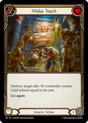 Midas Touch [SEA188] (High Seas)  Rainbow Foil