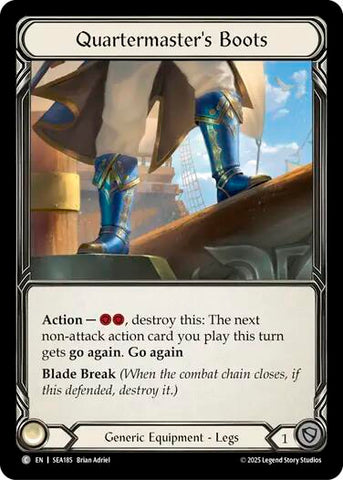 Quartermaster's Boots [SEA185] (High Seas)