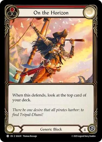 On the Horizon (Red) [SEA241] (High Seas)