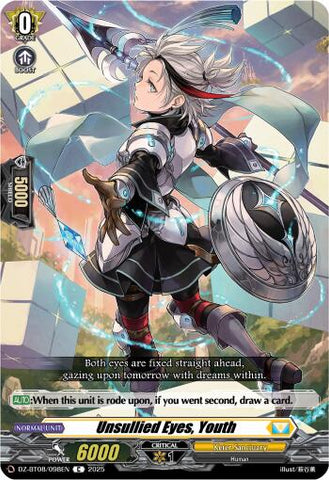 Unsullied Eyes, Youth (DZ-BT08/098EN) [DZ-BT08: Knights 0f Rebirth]