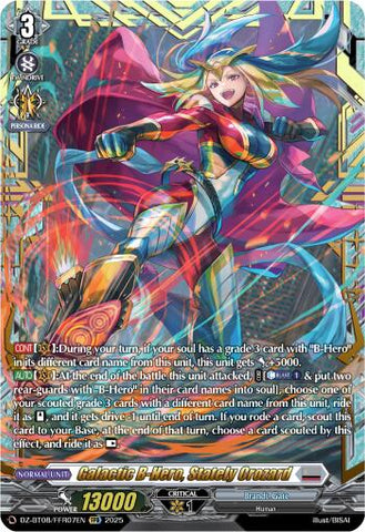 Galatic B-Hero, Stately Crozard (DZ-BT08/FFR07EN) [DZ-BT08: Knights 0f Rebirth]