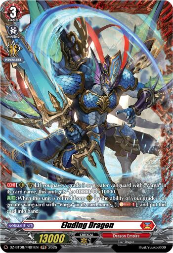 Eluding Dragon (DZ-BT08/FR01EN) [DZ-BT08: Knights 0f Rebirth]