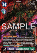 Titamon + SkullBaluchimon [BT24-081] (Alternate Art) [Time Stranger]