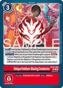 Unique Emblem: Blazing Conductor [BT24-089] [Time Stranger]
