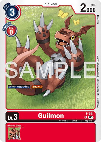 Guilmon [P-041] (Reprint) [Advanced Booster Digimon Generation]
