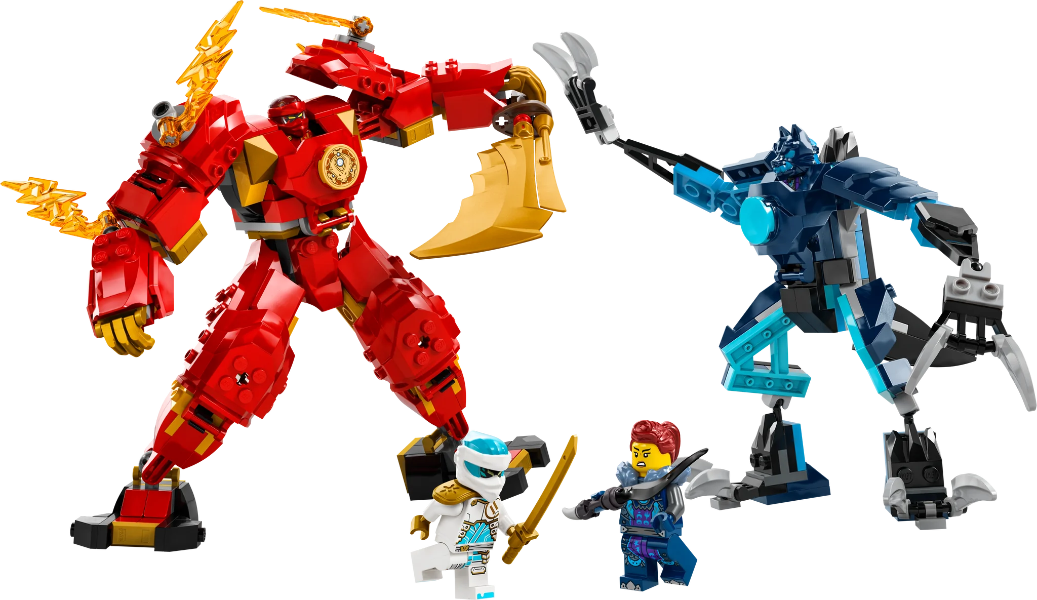 LEGO® NINJAGO® Kai's Elemental Fire Mech Set 71808