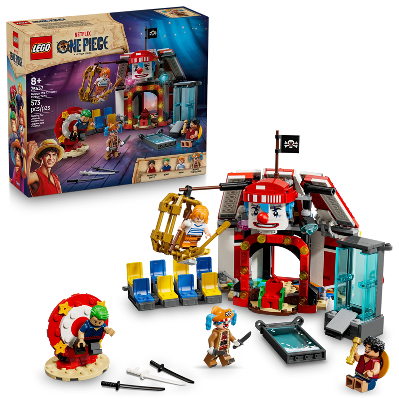 LEGO® ONE PIECE Buggy the Clown's Circus Tent Set 75637