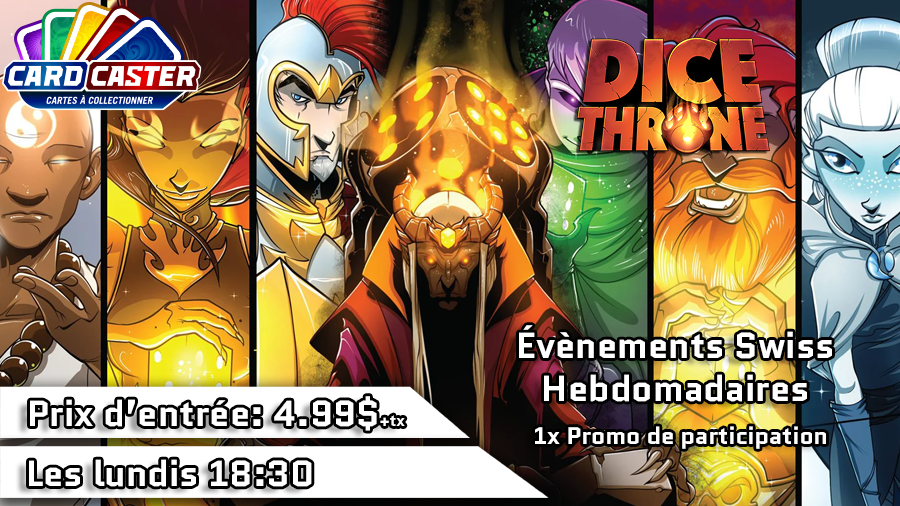 Dice Throne - Event Ticket