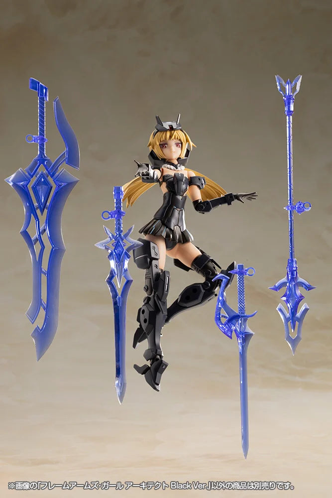 Kotobukiya - Frame Arms Girl - Architect Black Ver. - Plastic Model Kit