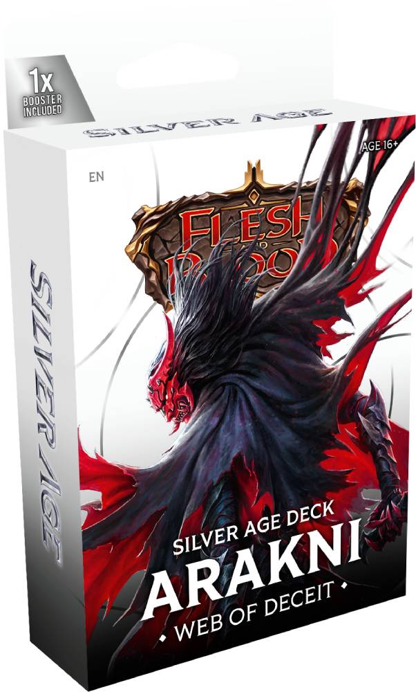 Flesh And Blood - Arakni, Web of Deceit (Chaos Assassin) - Silver Age Chapter 2 - Starter Deck