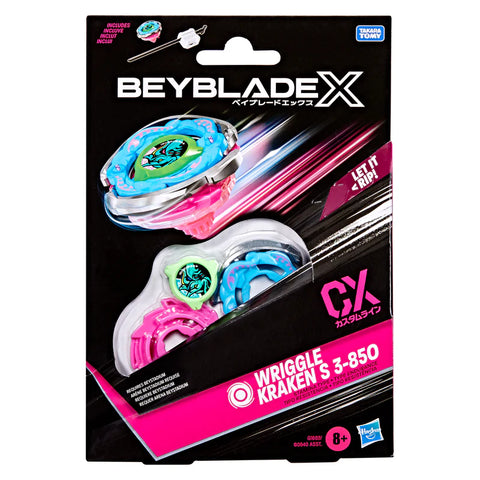 Beyblade X - Wriggle Kraken S 3-85O CX (Stamina Type)
