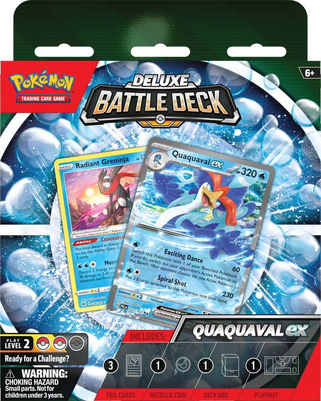 Pokémon - Quaquaval EX - Deluxe Battle Deck