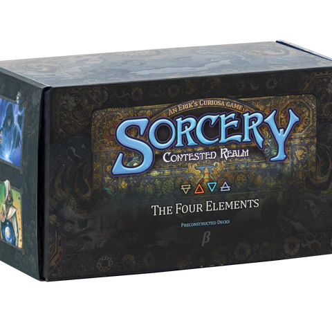 Sorcery Contested Realm - Beta Starter Deck Display