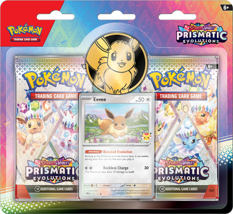 Pokémon - Scarlet & Violet - Prismatic Evolutions - 2 Pack Blister