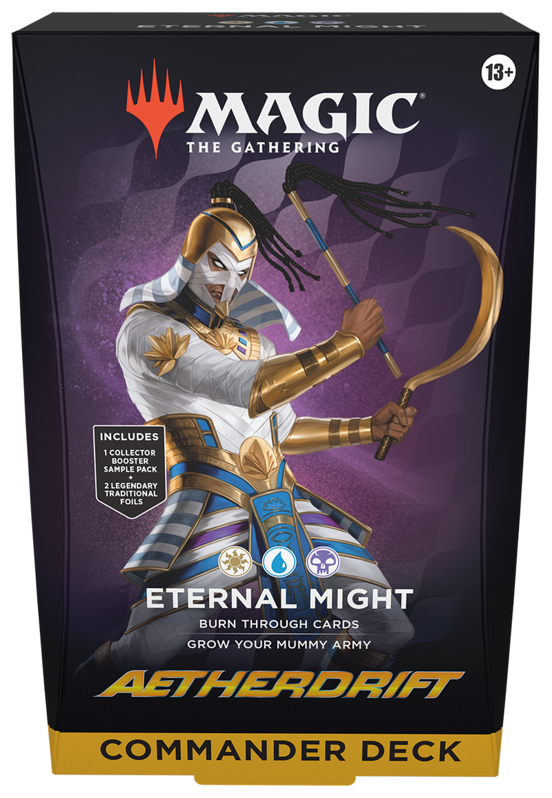 Magic The Gathering - Aetherdrift Eternal Might - Commander Deck